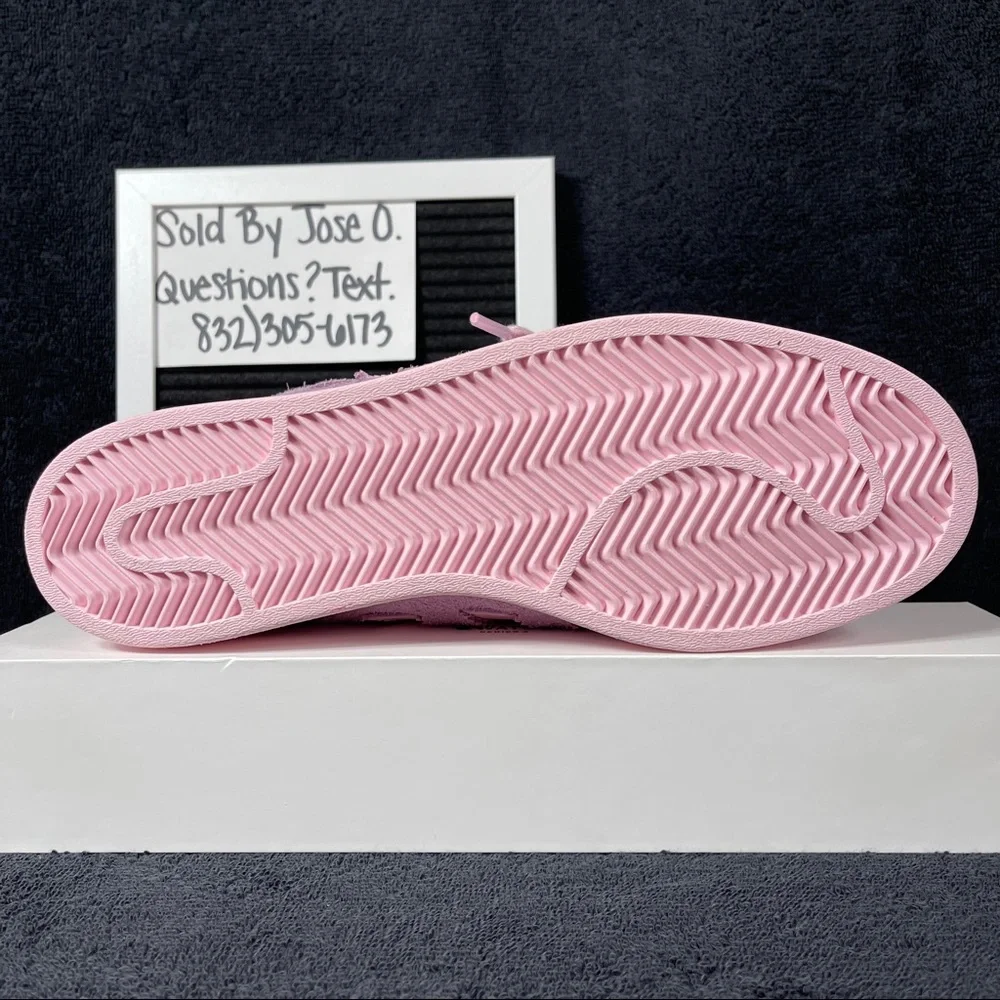 ADIDAS SUPERSTAR MINIMALIST ICONS CLEAR PINK WOMENS SHOES SIZE 9 PURPLE MENS 8 N - Picture 4 of 10